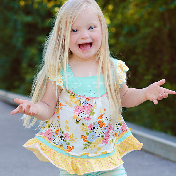Image of happy young girl