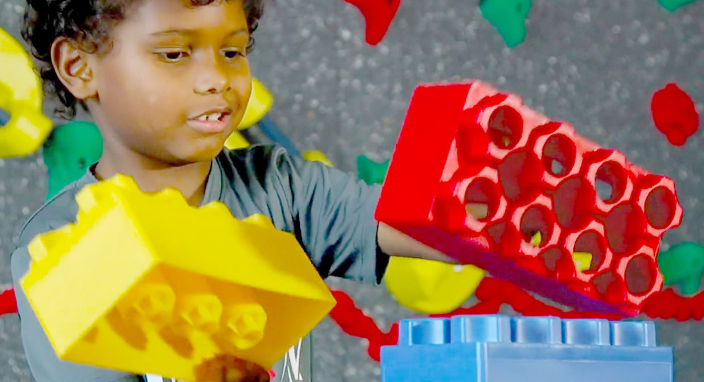 Child in ABA therapy at Siskin Childrens Institute